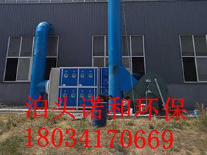 噴塑車(chē)間、烤漆房VOC廢氣處理成功安全設(shè)備圖片